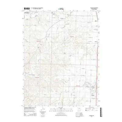 2015 Map of Ashland, 2015 Print