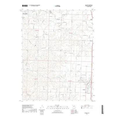2017 Map of Ashland, 2017 Print
