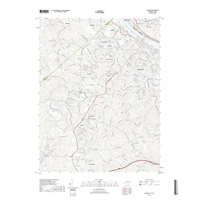 2019 Map of Ashland, 2019 Print