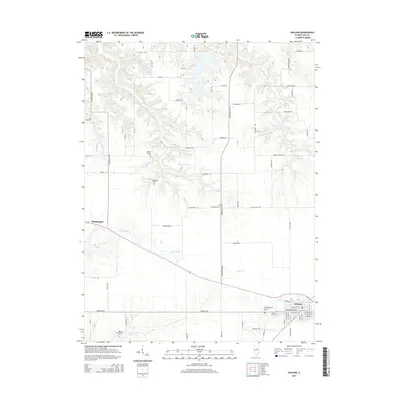 2015 Map of Ashland, 2015 Print