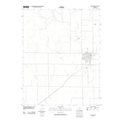 2009 Map of Ashland, 2009 Print