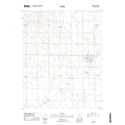 2018 Map of Ashland, 2018 Print