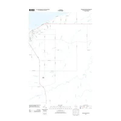 2013 Map of Ashland East, 2013 Print