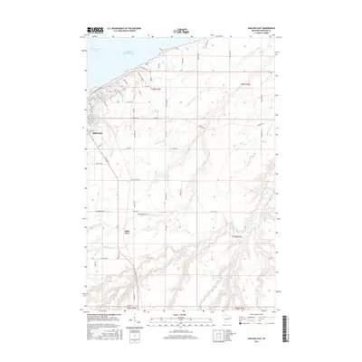 2015 Map of Ashland East, 2015 Print