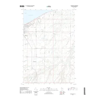 2018 Map of Ashland East, 2018 Print