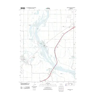 2011 Map of Ashland East, 2011 Print