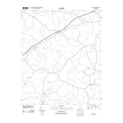 2011 Map of Ashland, 2011 Print