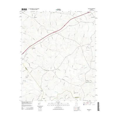 2014 Map of Ashland, 2014 Print