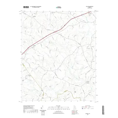2020 Map of Ashland, 2020 Print