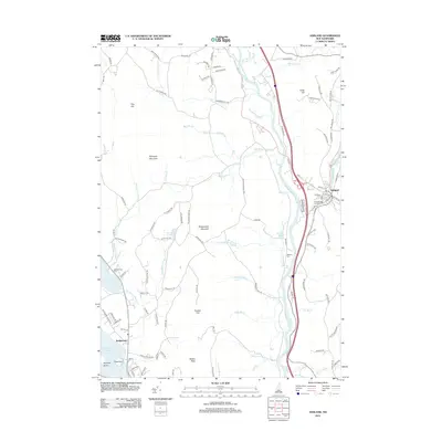 2012 Map of Ashland, 2012 Print