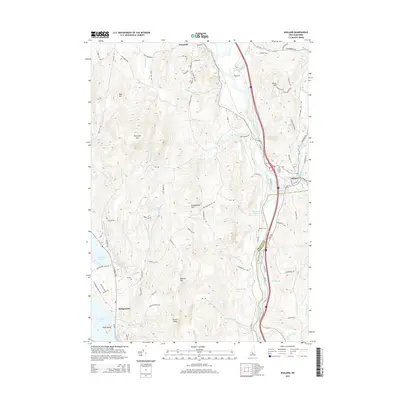 2015 Map of Ashland, 2015 Print