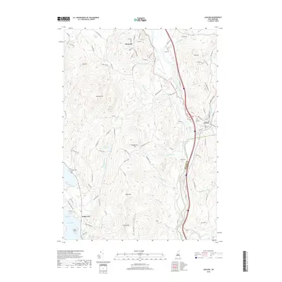 2018 Map of Ashland, 2018 Print