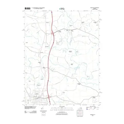 2010 Map of Ashland, 2010 Print
