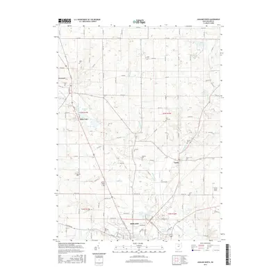 2016 Map of Ashland North, 2016 Print