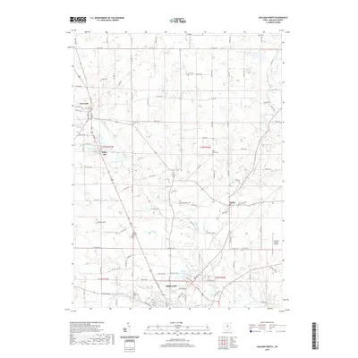 2019 Map of Ashland North, 2019 Print