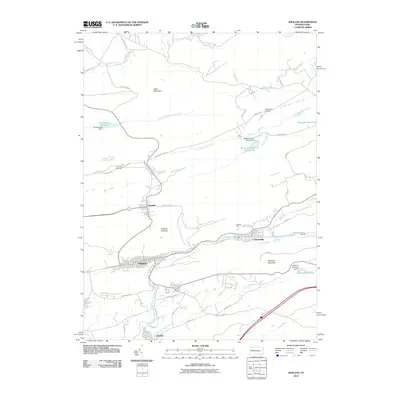 2010 Map of Ashland, 2010 Print