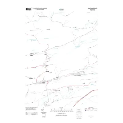 2013 Map of Ashland, 2013 Print