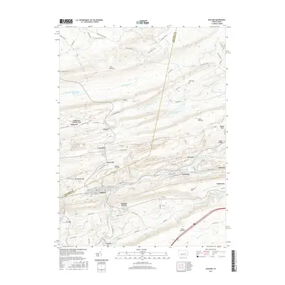 2016 Map of Ashland, 2016 Print