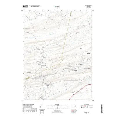 2019 Map of Ashland, 2019 Print