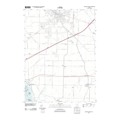 2010 Map of Ashland South, 2010 Print