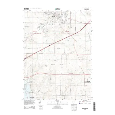 2013 Map of Ashland South, 2013 Print