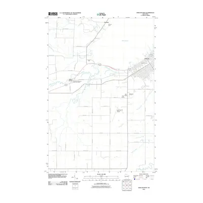 2010 Map of Ashland West, 2010 Print