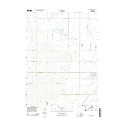 2014 Map of Ashland West, 2014 Print