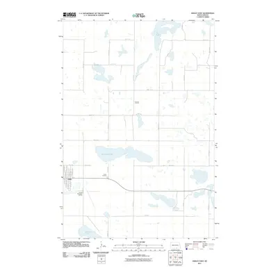 2011 Map of Ashley East, 2011 Print