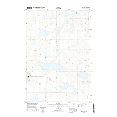2014 Map of Ashley East, 2014 Print