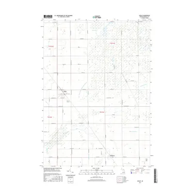 2017 Map of Ashley, 2017 Print
