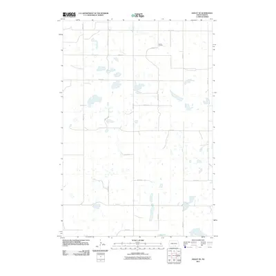 2011 Map of Ashley NE, 2011 Print