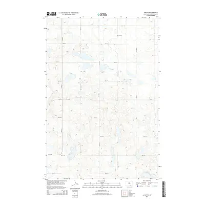 2014 Map of Ashley NE, 2014 Print