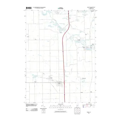 2010 Map of Ashley, 2010 Print