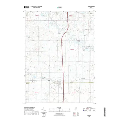 2019 Map of Ashley, 2019 Print