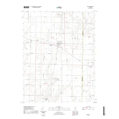 2018 Map of Ashley, 2018 Print