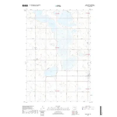 2018 Map of Ashley West, 2018 Print