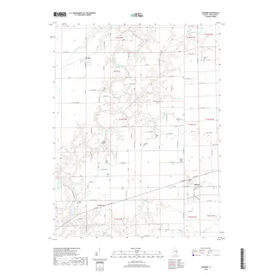 2018 Map of Ashmore, 2018 Print