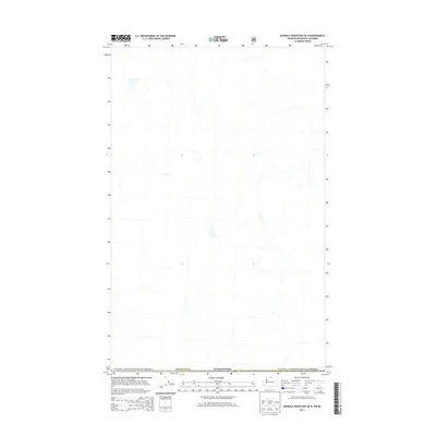 2014 Map of Ashnola Mountain OE N, 2014 Print