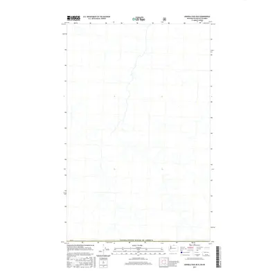 2017 Map of Ashnola Pass OE N, 2017 Print