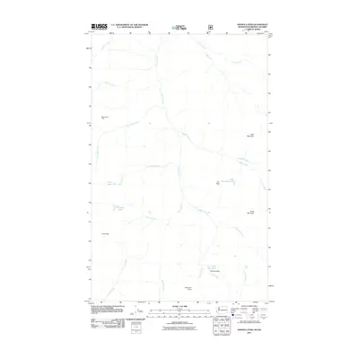 2011 Map of Ashnola Pass, 2011 Print