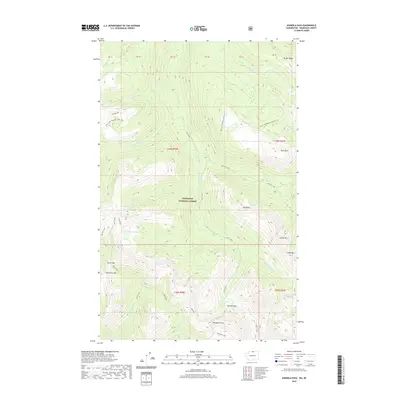 2020 Map of Ashnola Pass, 2020 Print