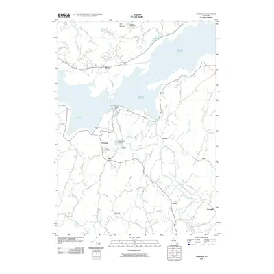 2010 Map of Ashokan, 2010 Print