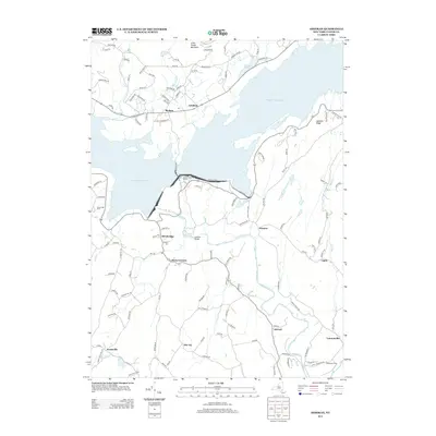 2013 Map of Ashokan, 2013 Print