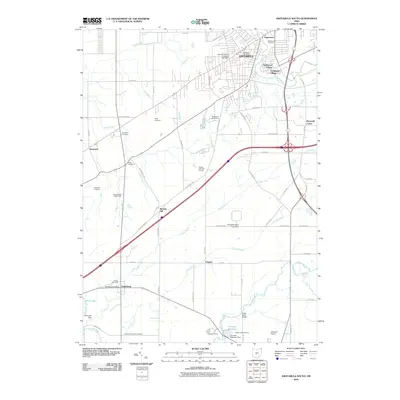 2010 Map of Ashtabula South, 2010 Print