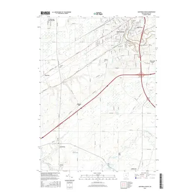 2016 Map of Ashtabula South, 2016 Print