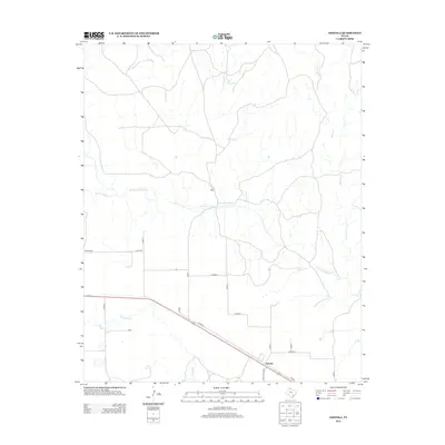 2012 Map of Ashtola, 2012 Print