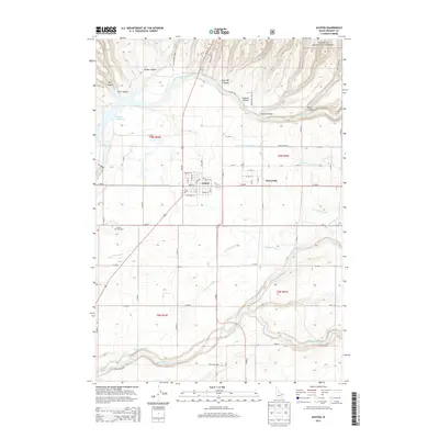 2013 Map of Ashton, 2013 Print