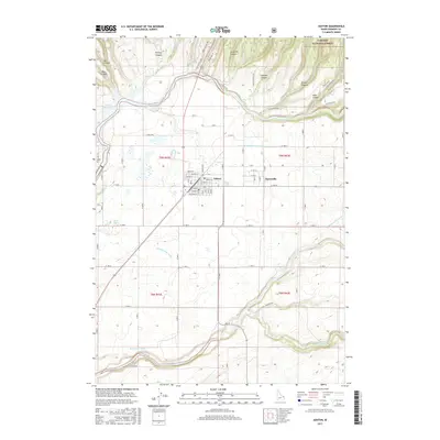 2017 Map of Ashton, 2017 Print