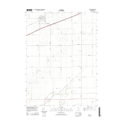 2015 Map of Ashton, 2015 Print