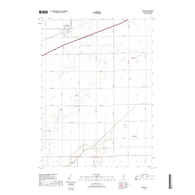 2018 Map of Ashton, 2018 Print